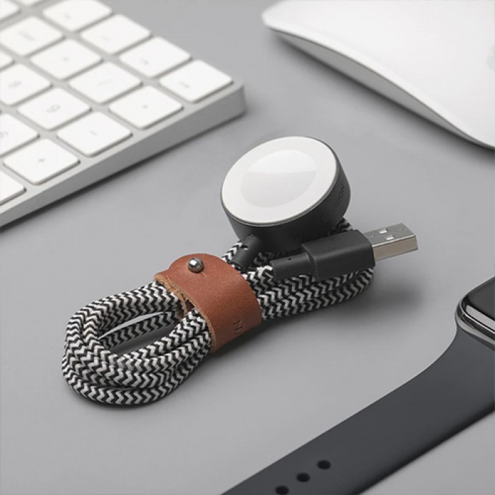 DÂY CÁP SẠC APPLE WATCH NATIVE UNION - RESPONSIBLE PACKAGING - Zebra 